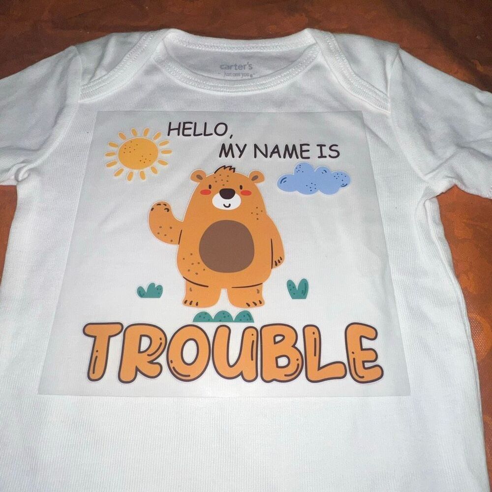 Personalized Baby Onesie | New Baby Gift | Baby Shower Outfit Made to Order Baby